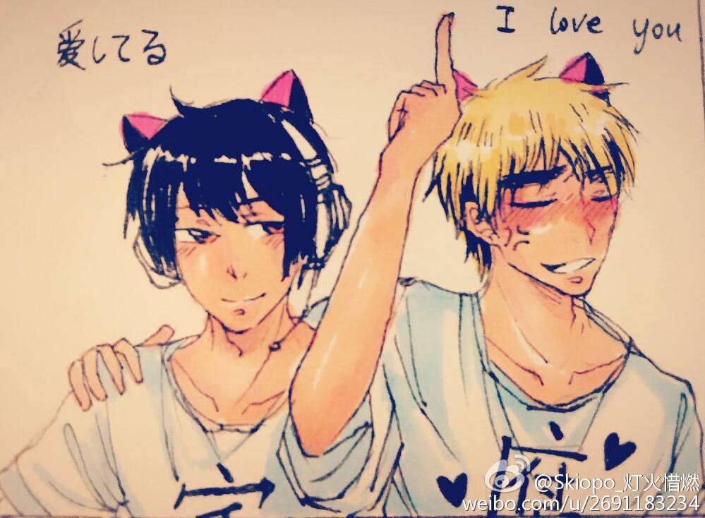 黑塔利亚全员的我爱你⑥岛国组