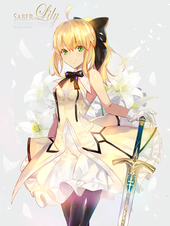 【无题】by:weed id=54240107 pixiv,插画,动漫,fate, saber