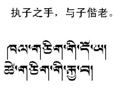 有意义的藏文句子图片图片