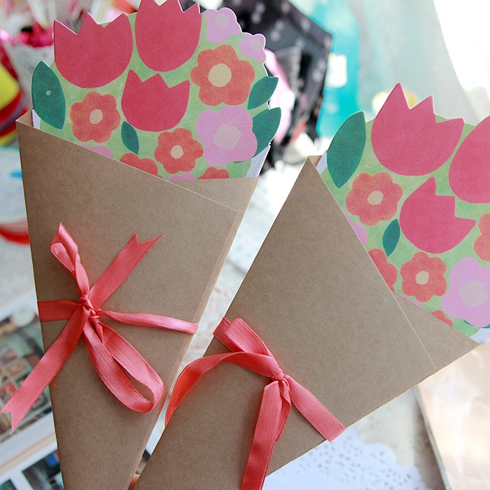 创意节庆用品礼品卡花束贺卡卡片祝福卡感恩节新年贺卡