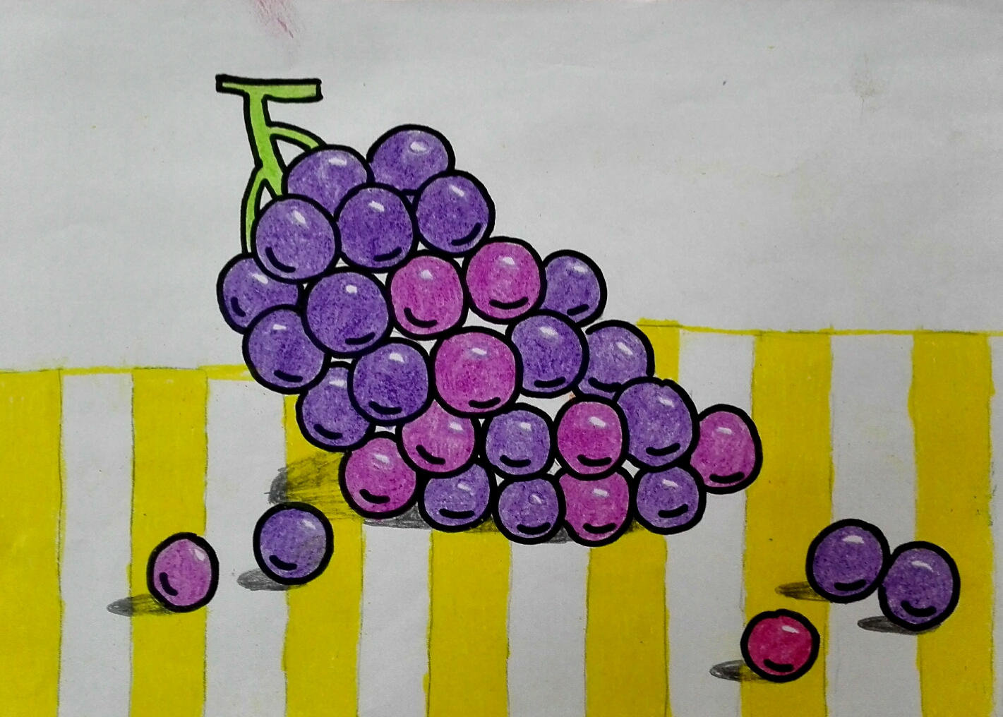 儿童画范图水果(一)