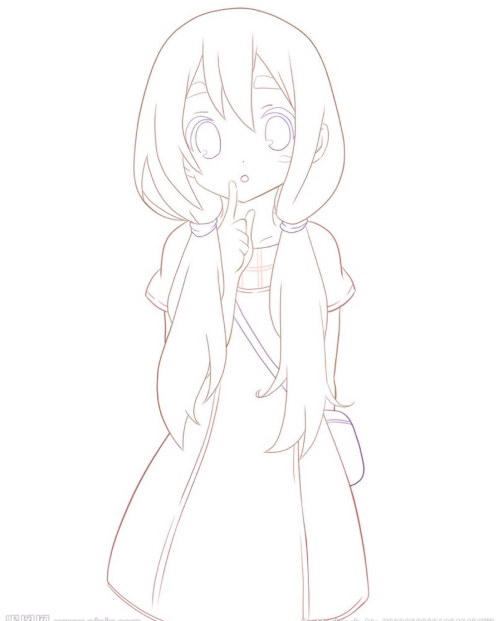 动漫线稿78