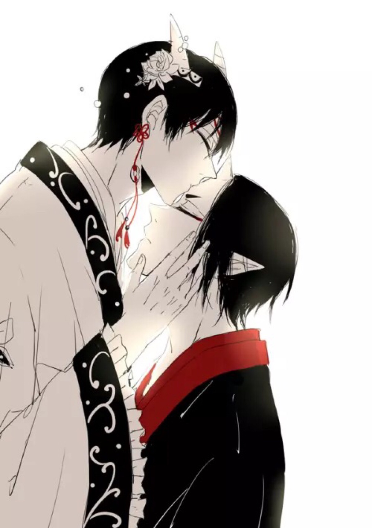 鬼灯x白泽《鬼灯的灯彻》