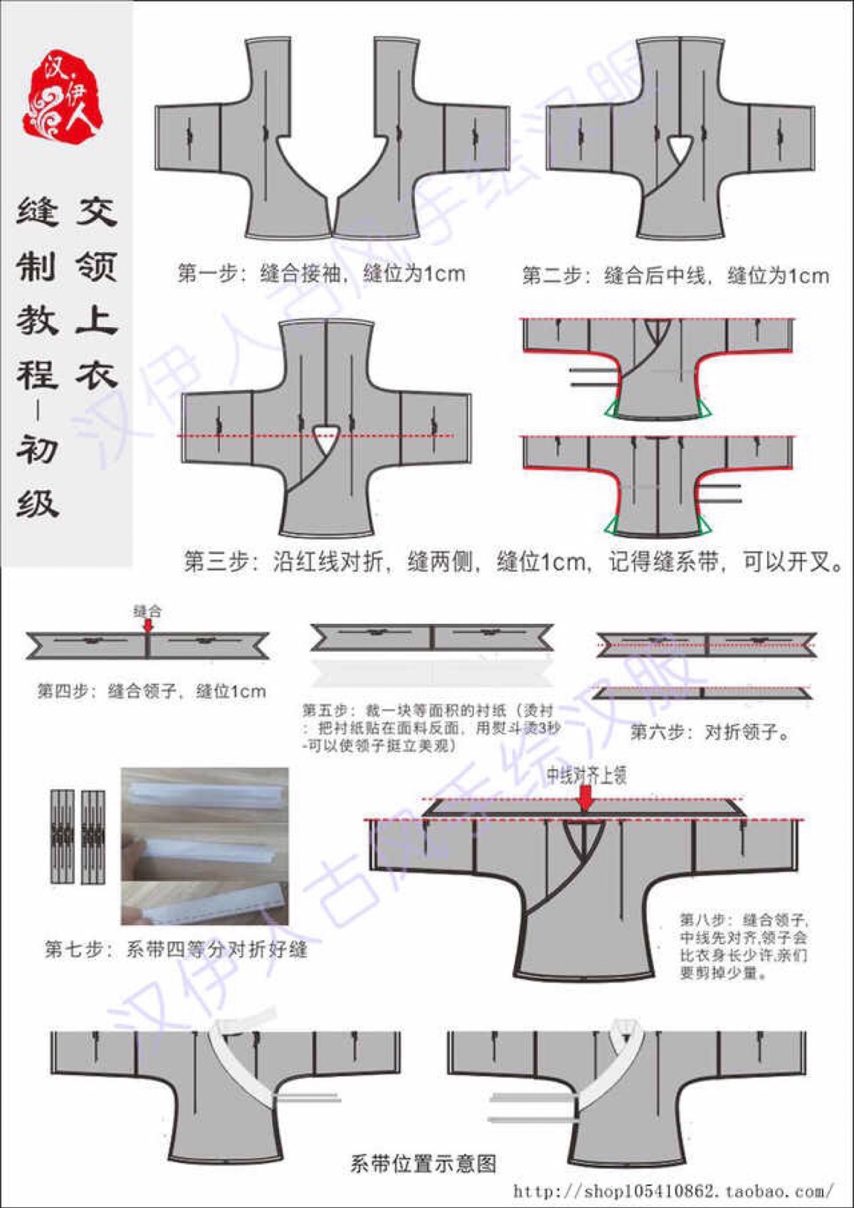 襦裙打板纸样图图片