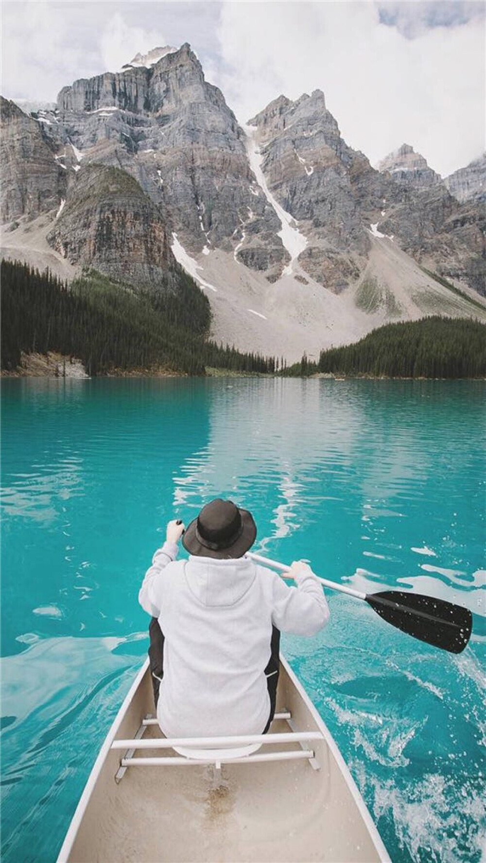 风景唯美水背影壁纸头像背景键盘锁屏男生蓝色山