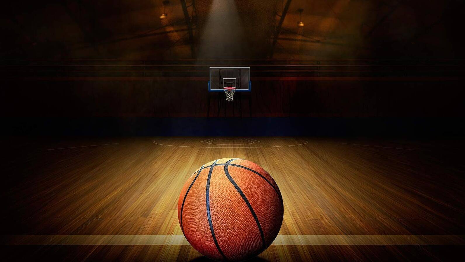 最美篮球场壁纸高清图片