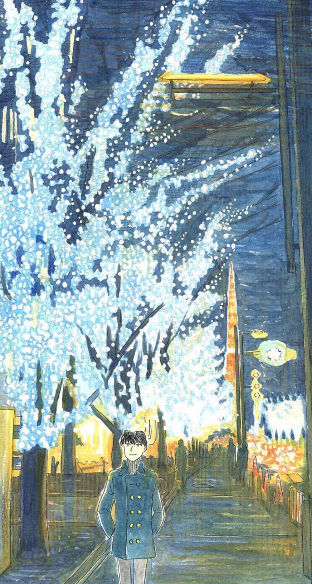 插画 卡通 漫画 手绘 风景 唯美 壁纸 锁屏 键盘 背景 头像