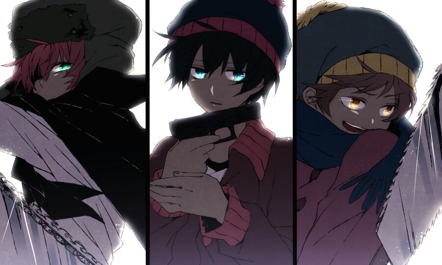 南方公园 stan marsh kyle broflovski eric theodore cartman kenny
