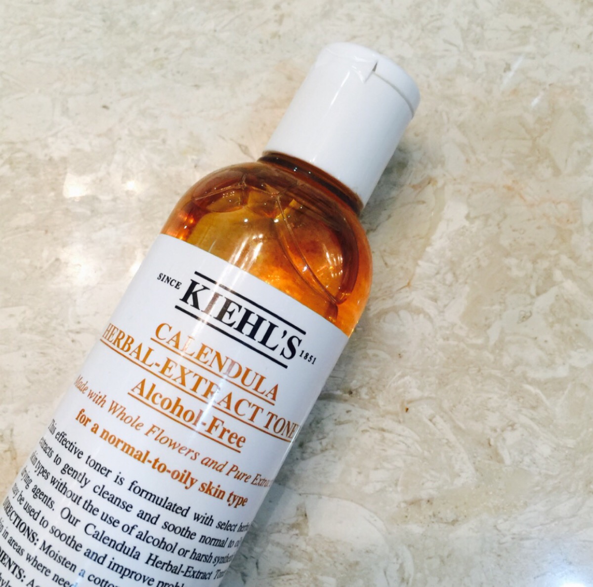 【科颜氏】金盏花爽肤水:清新温和,不含酒精,镇定舒缓,改善痘痘.