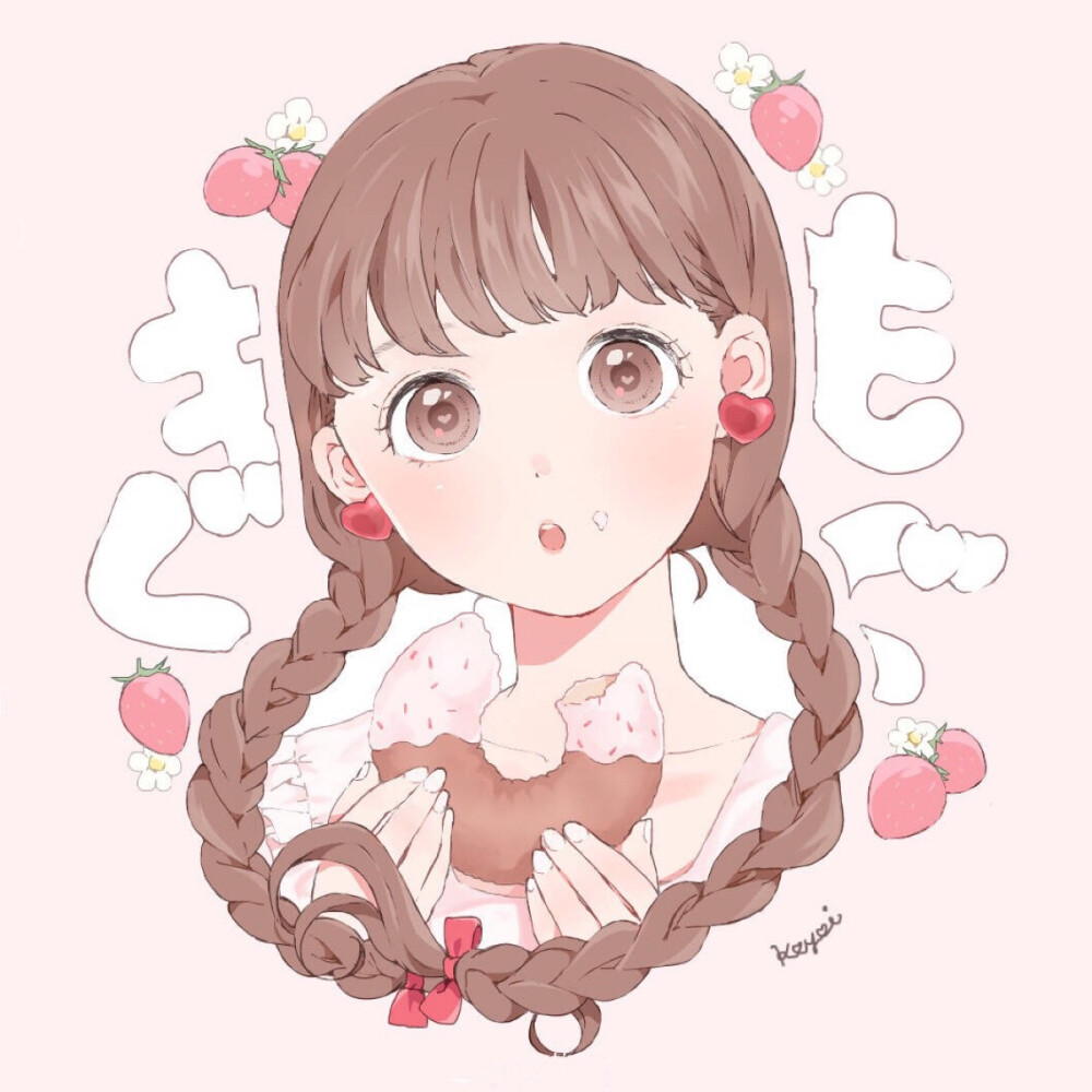 少女洛丽塔壁纸草莓娘