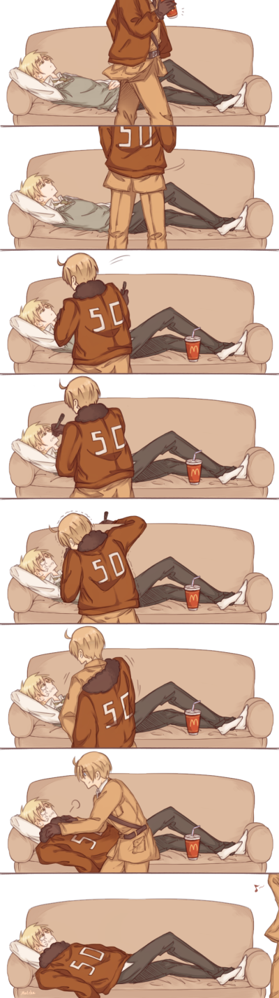 pixiv id53679276 黑塔利亚 米英 味音痴
