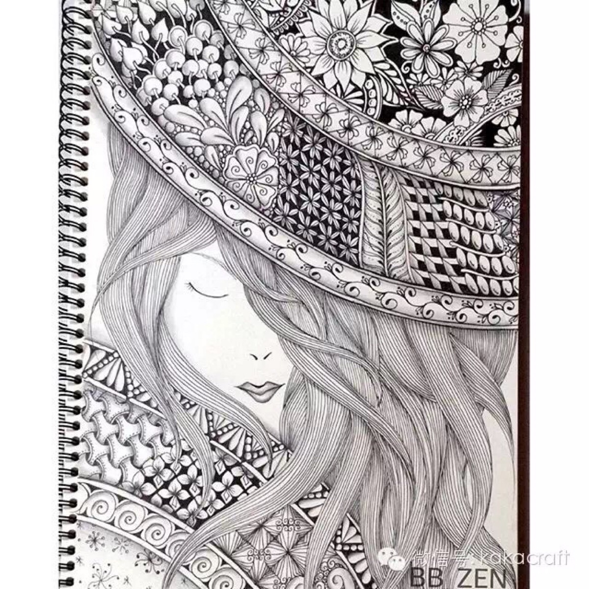 禅绕画爱好者的作品 自用