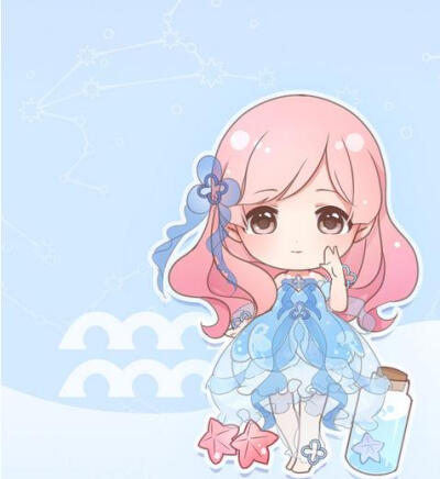 星座萌版形象