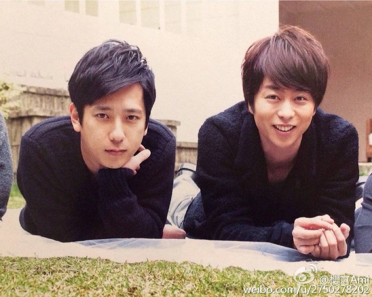 y2大法好～ 图源见水印 樱井翔 二宫和也 arashi岚 和也ちゃん&翔さゃ