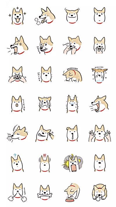 超可爱系,柴犬啦,平铺,壁纸,锁屏壁纸.