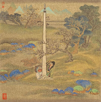 古书画复制人 王赫,《蓝胖子穿越系列》