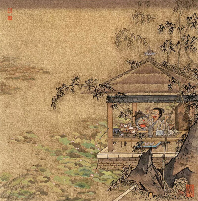 古书画复制人 王赫,《蓝胖子穿越系列》