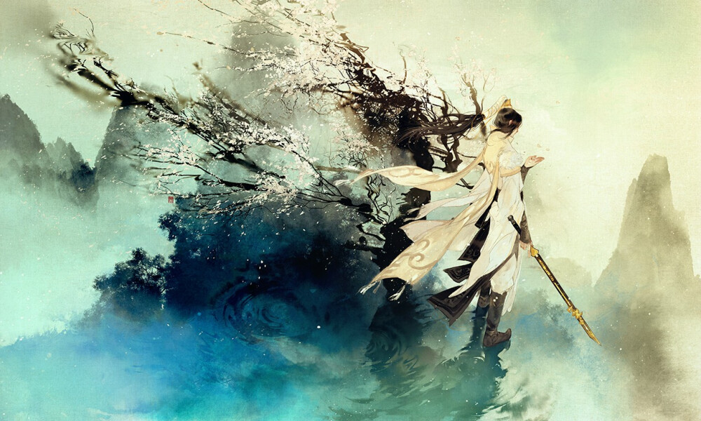 剑三 大图 伊吹五月 二少 藏剑