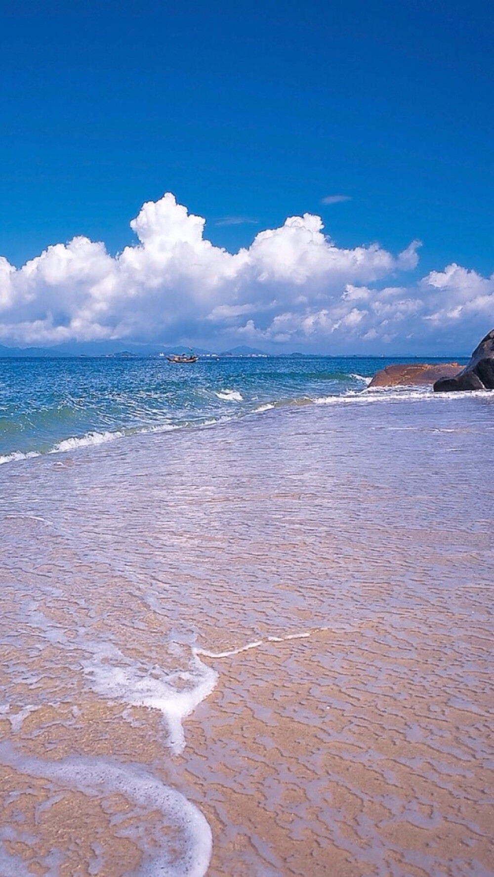 唯美自然风景 蓝天碧海 海洋 沙滩 唯美风景… 