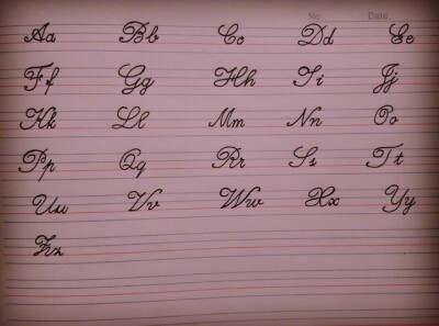 英文字体 by:vivian