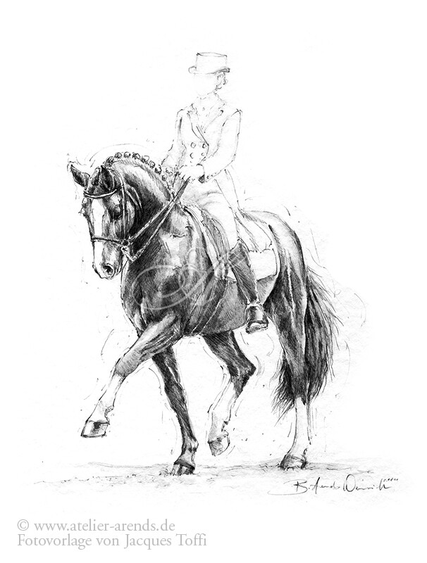 德国艺术家atelier arends马背上的女骑士