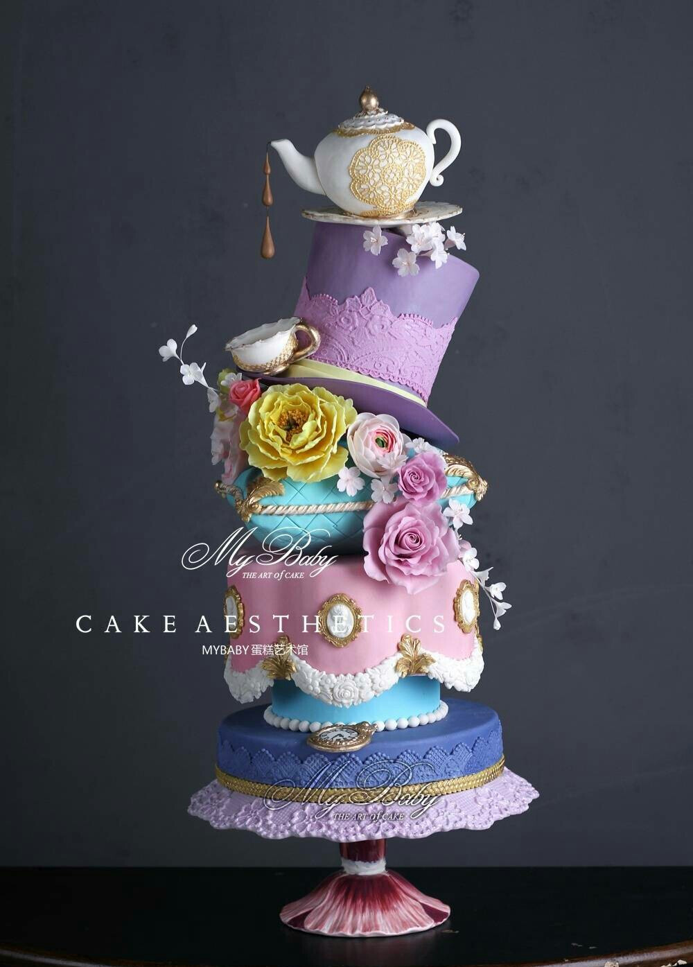 国际获奖翻糖蛋糕图片图片
