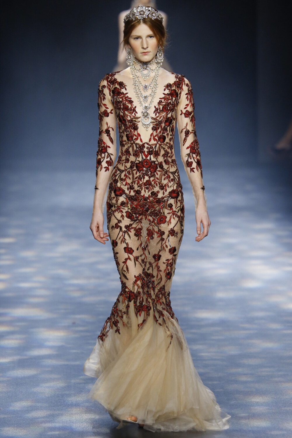 marchesa fall 2016 ready-to-wear,难得纽约有这么仙的秀,华丽如高定