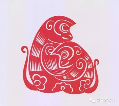 十二生肖系列剪纸作品
