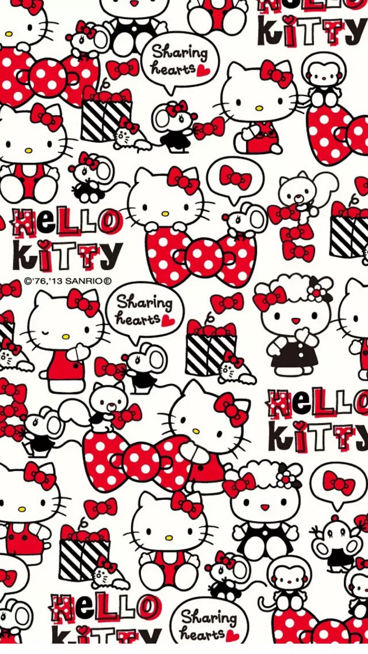 holle kitty 壁纸