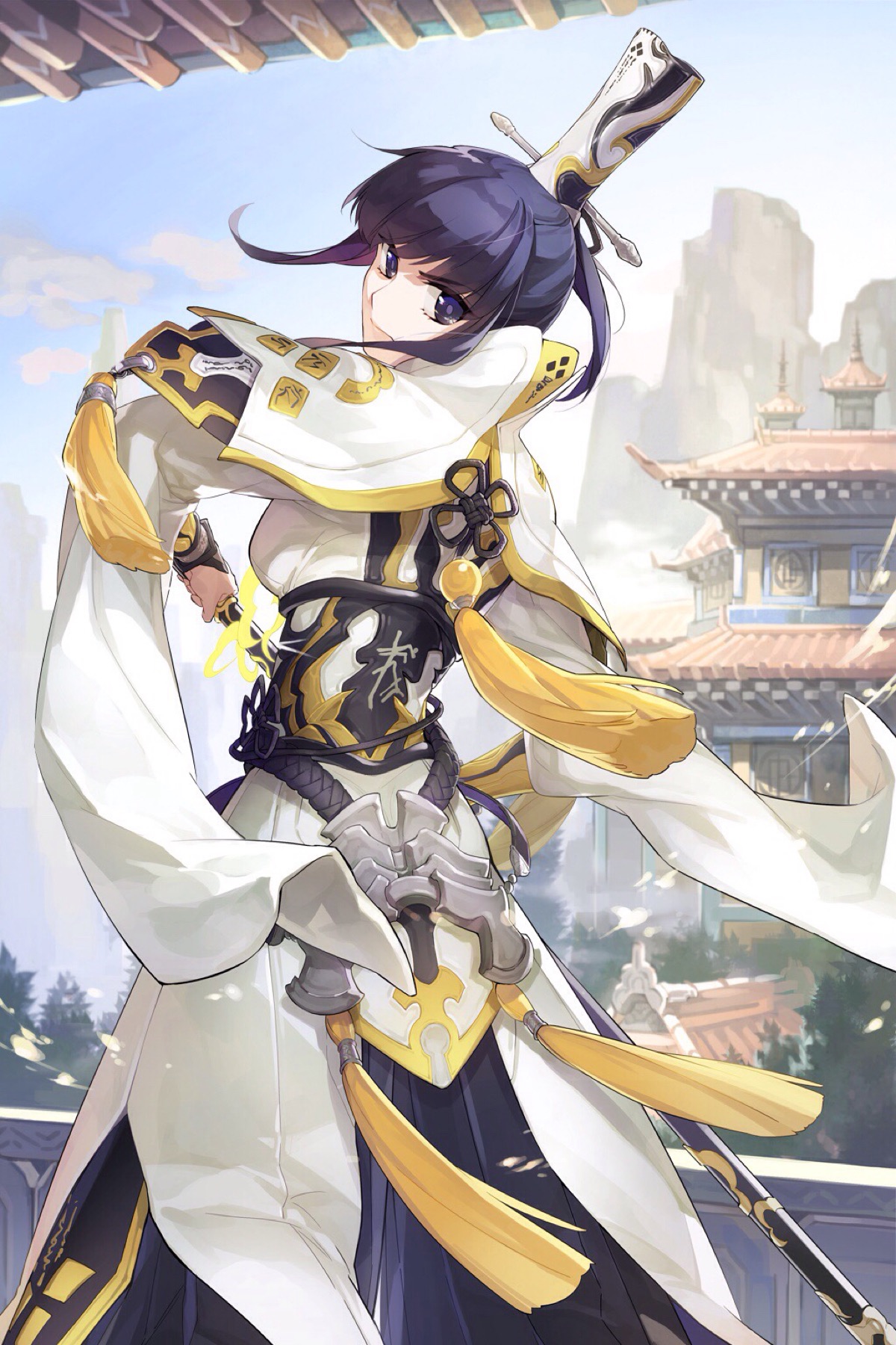 【战斗吧剑灵原画】风帝国公主王婉茹(神惠)二阶