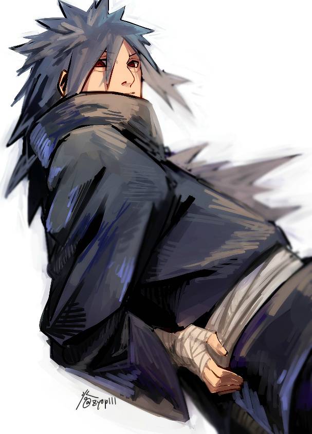 火影忍者宇智波斑图源微博漫能