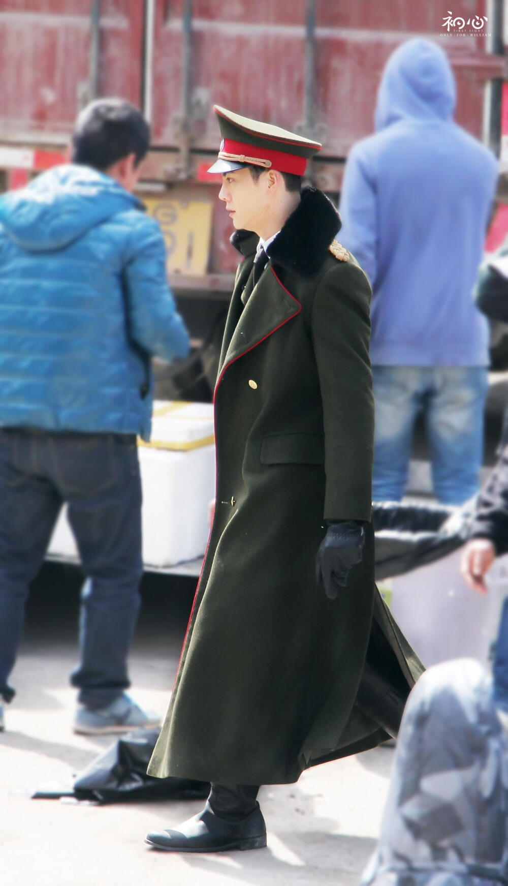 陈伟霆160218老九门探班