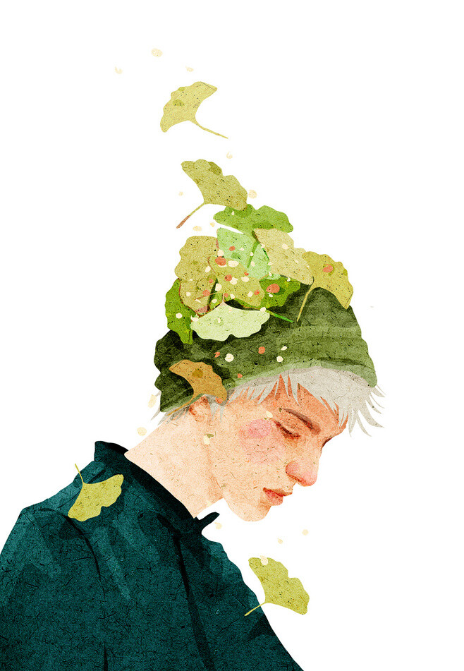 插画,艺术,水彩,场景,壁纸,线条,涂鸦,黑白,手绘,彩铅,治愈,森系,水粉