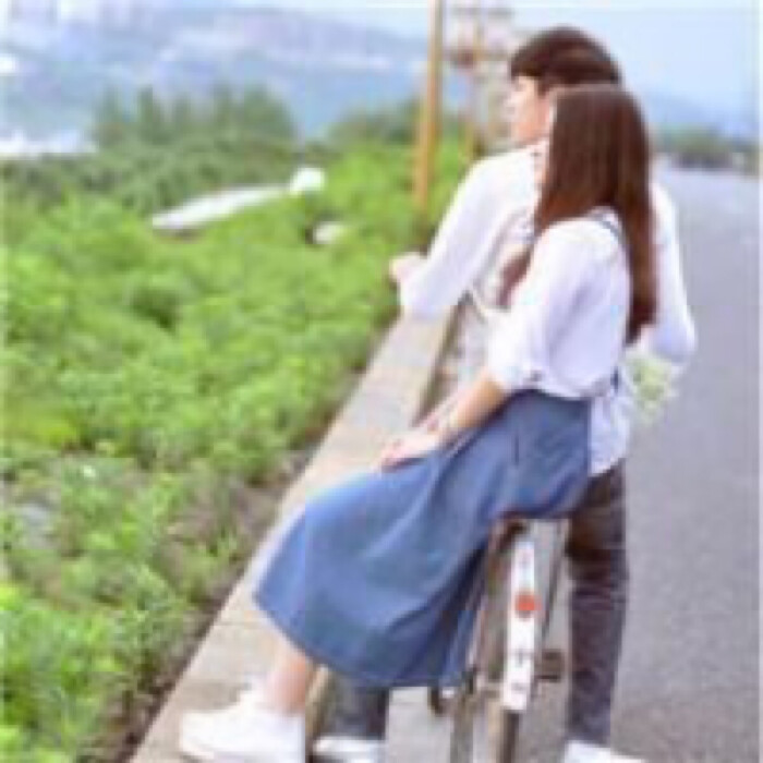 小清新 唯美 情侣头像