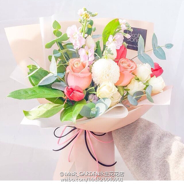 ins | 韩式花束 鲜花 玫瑰