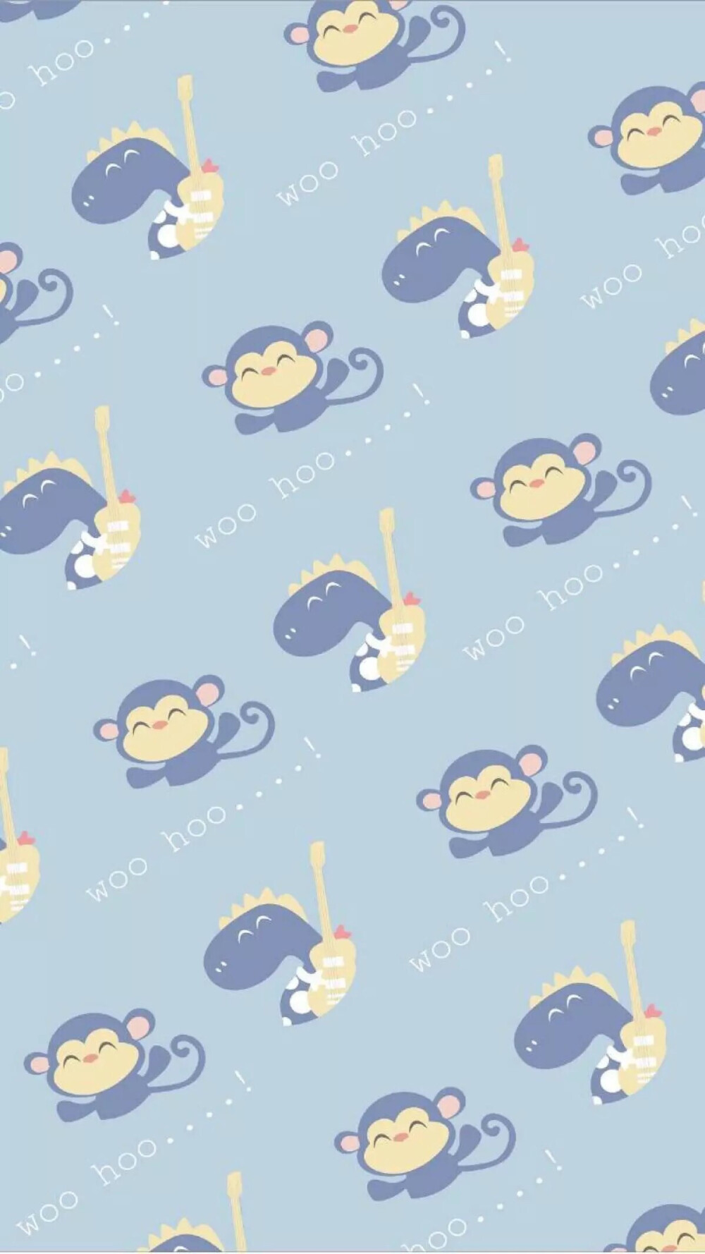 iphone 微信 壁纸 涂鸦 平铺