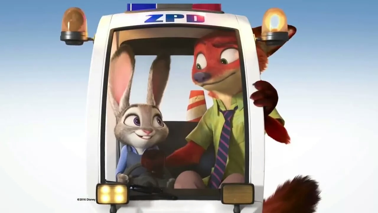 《疯狂动物城》(迪斯尼)