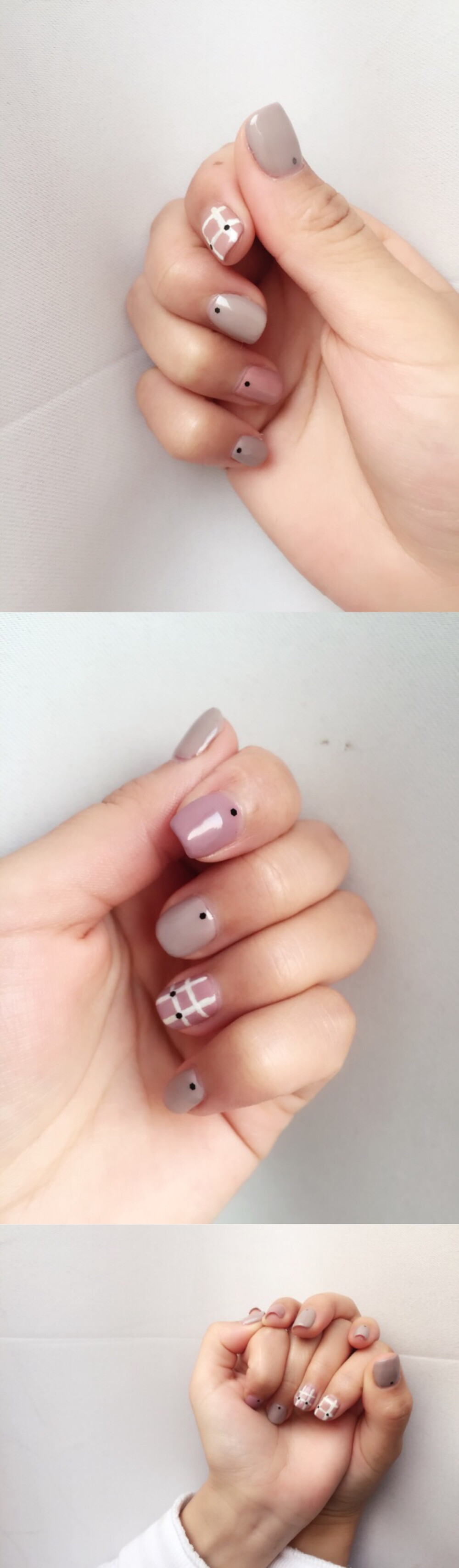 冷色系美甲