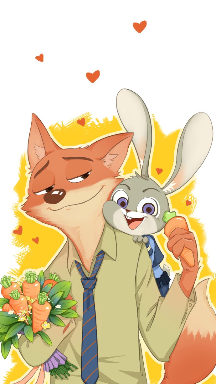 兔耳狐狸动画短片图片