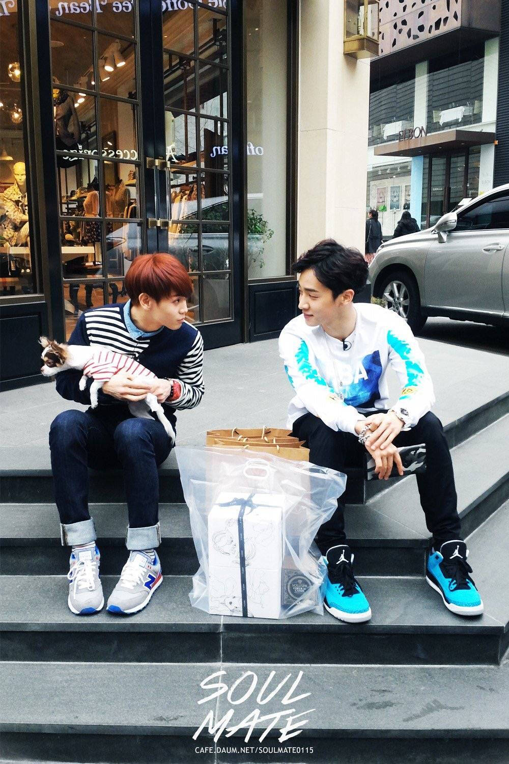 梁耀燮,李起光~.起光xi,happy birthday!羊羹的爸爸最好了~.