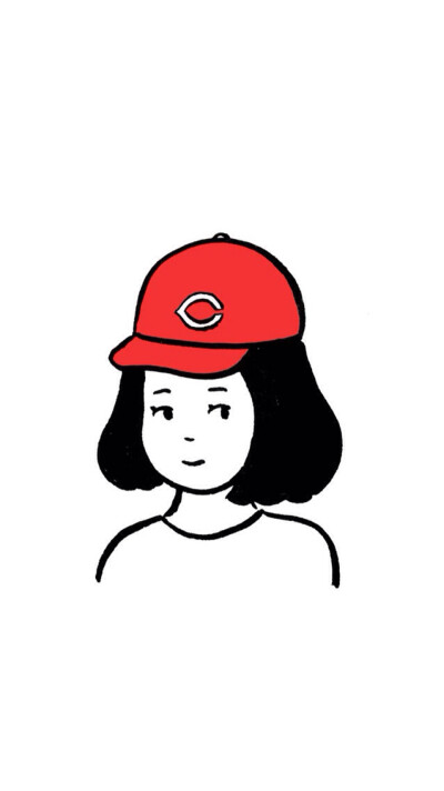 超简洁简笔画 壁纸