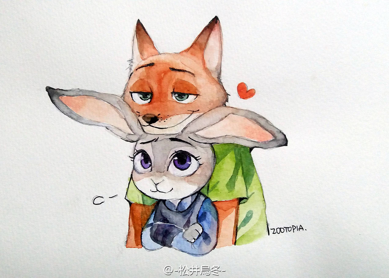 [cp]#zootopia##疯狂动物城# 没带电脑和板子的我,万千脑洞却只能抽空