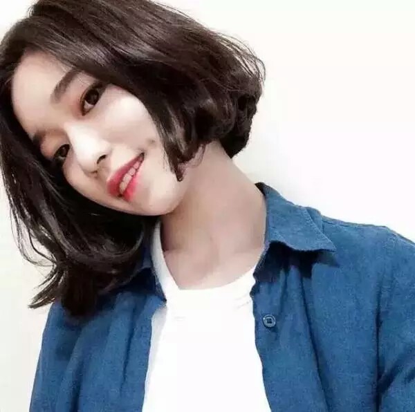 短发 微卷