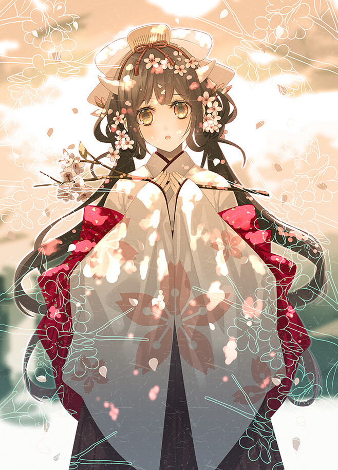 二次元,古风,动漫人物,后宫的妃子真是美丽~66)最重要还是宣传