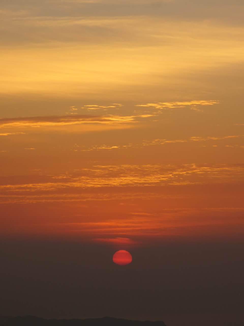 太姥山日出图片