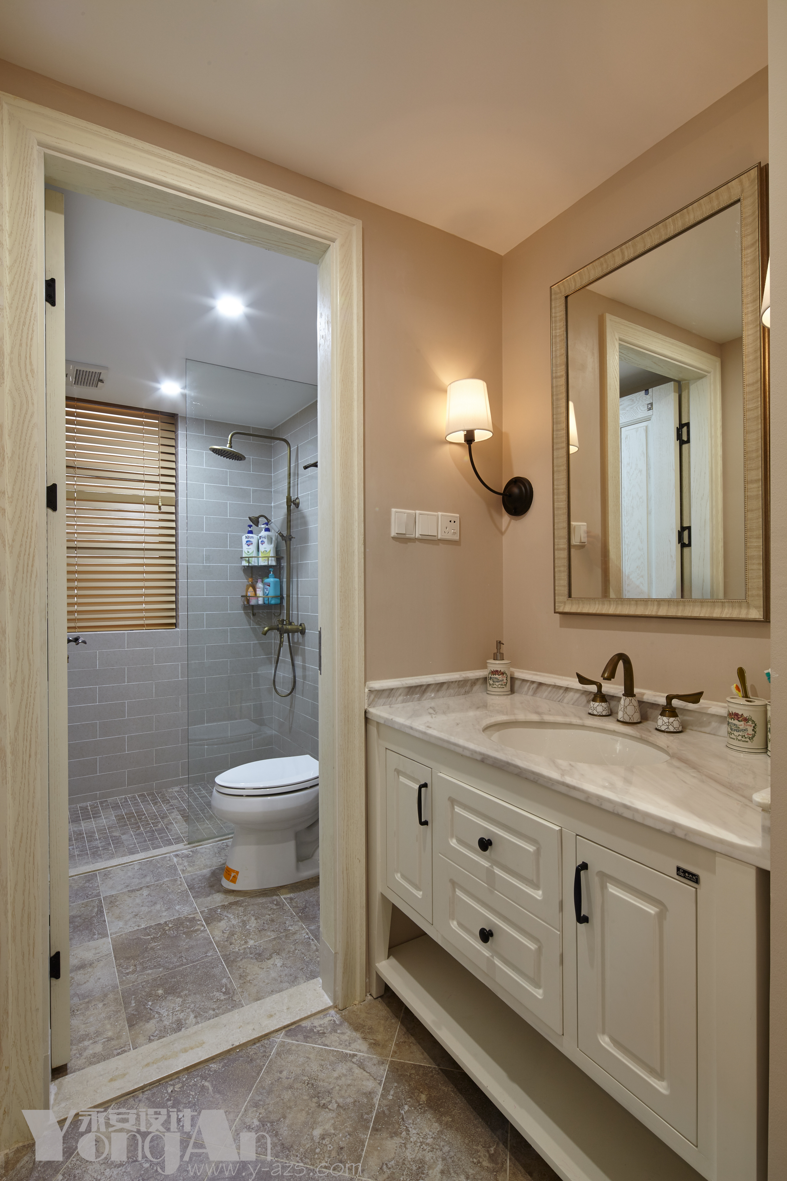 公卫 卫生间 浴室 深圳永安设计 美式 设计