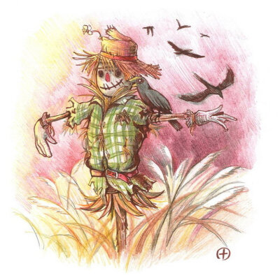 稻草人故事绘本