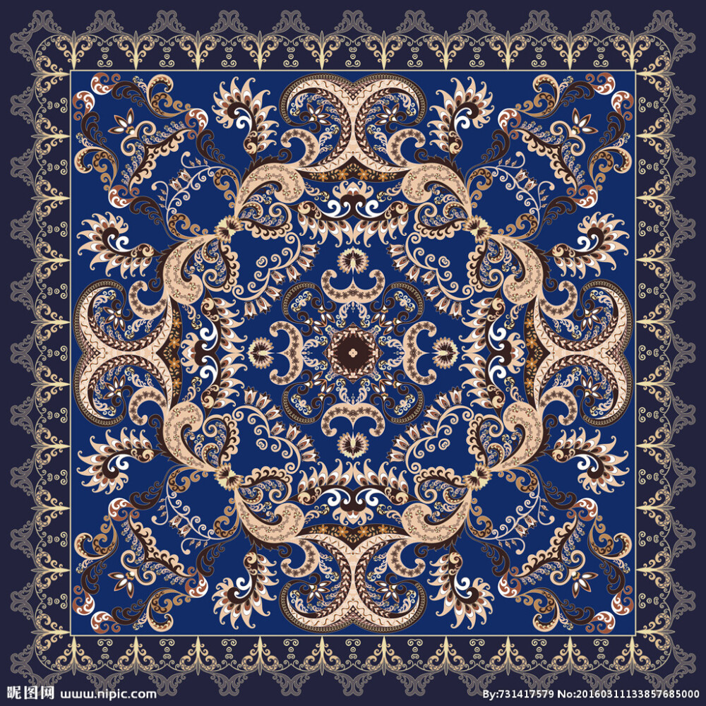 复古中国花纹 龙袍花纹图案 古代服饰花纹 中国宫廷图案 华丽宫廷图案