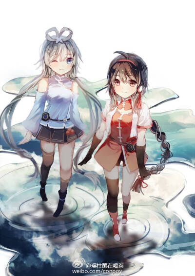 初音未来,洛天依,巡音流歌,乐正陵,静音连,动漫美少女,二次元歌姬