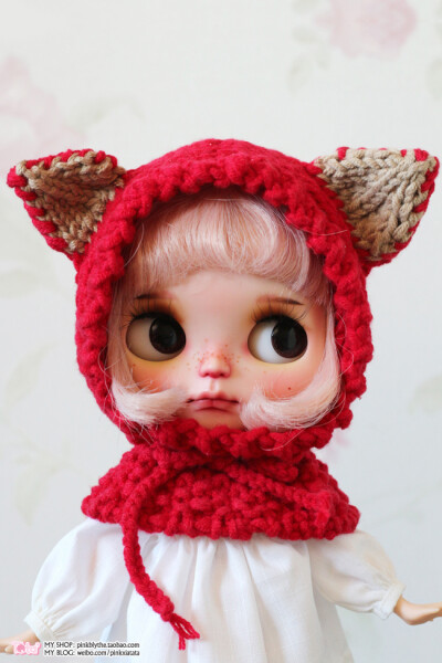 二手〖tatas 〗blythe娃帽-hey!小狐狸-预订
